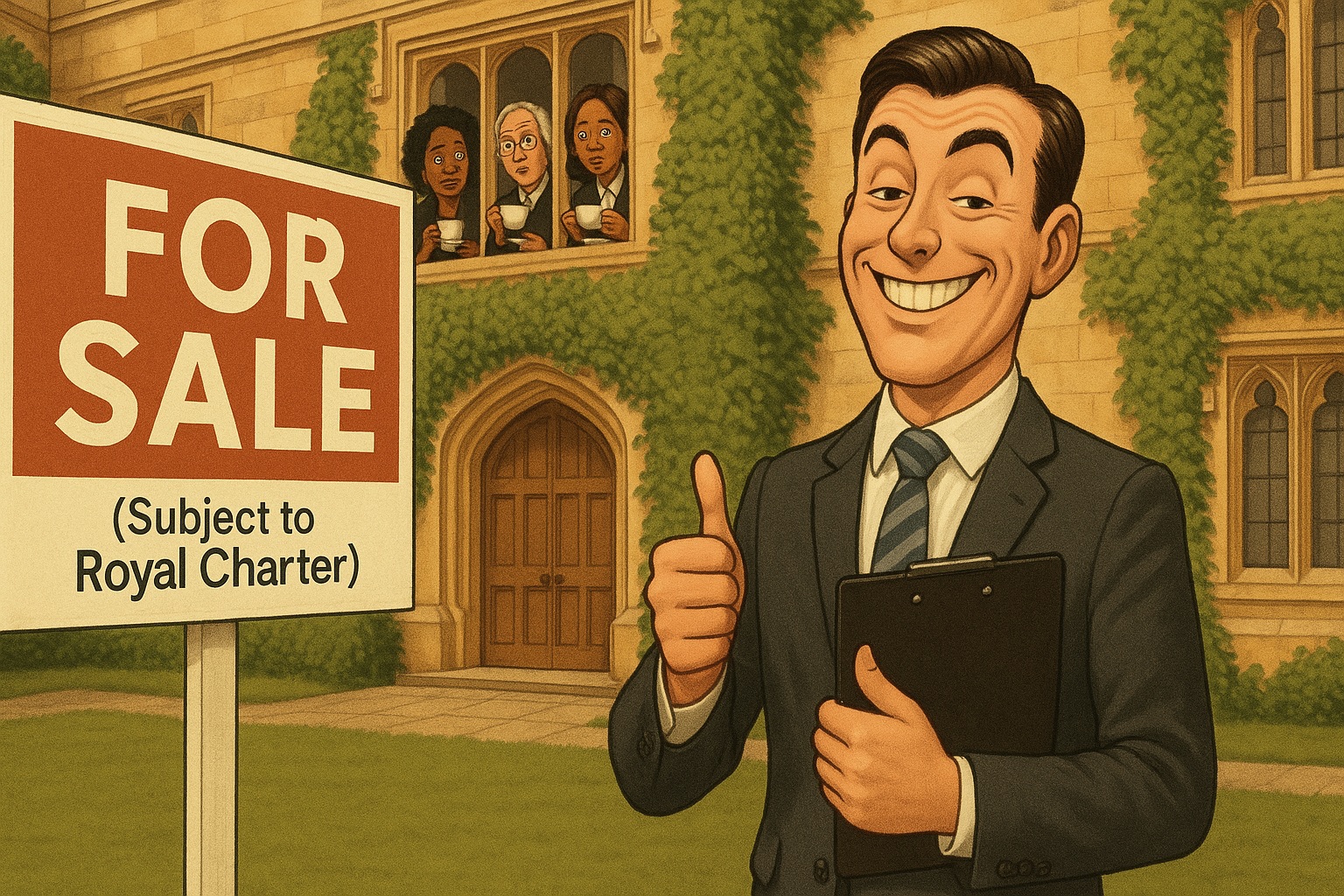 Who Actually Owns a University (and Why Treating One Like a Corner Shop Is a Terrible Idea)