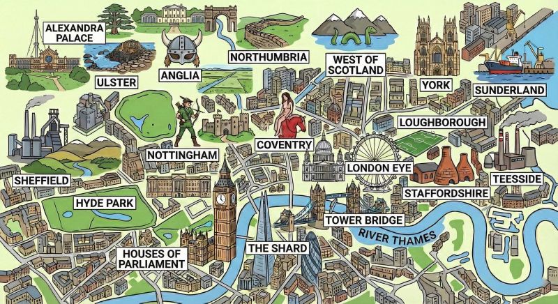 There's a glitch in the Google Maps matrix.